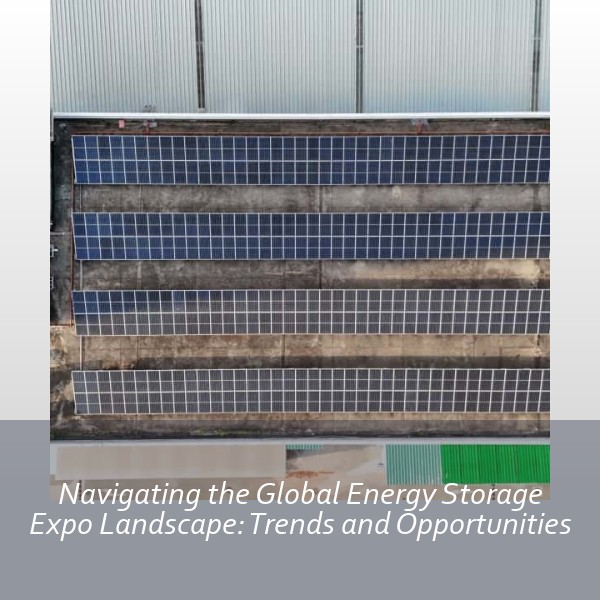 Navigating the Global Energy Storage Expo Landscape: Trends and Opportunities